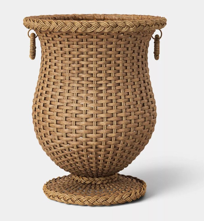 13″x21″ Resin Wicker Outdoor Planter – Threshold™ designed with Studio McGee