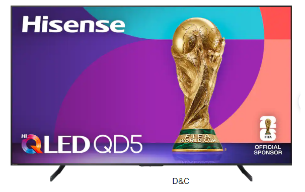 Hisense – 98″ Class QD5 Series Hi-QLED 4K UHD Smart Google TV (2025)