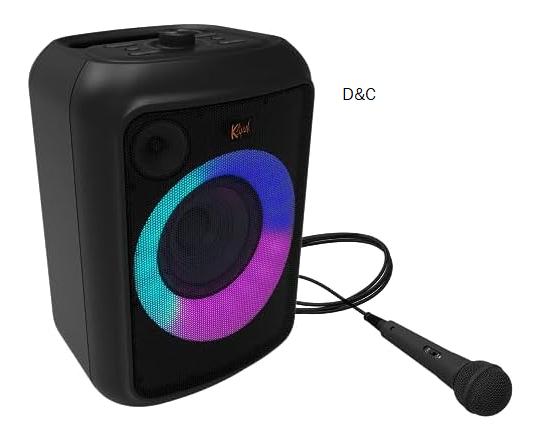 XL Bluetooth Party Speaker With Karaoke