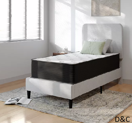 Emma and Oliver 12″ Hybrid Pocket Spring with Cooling Foam Layer Mattress in a Box