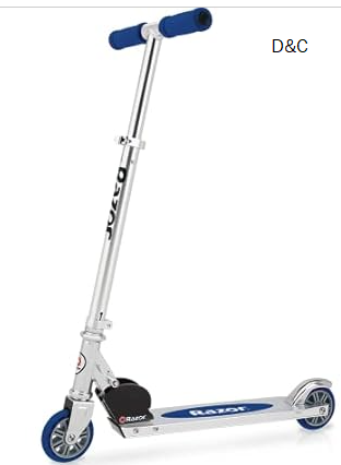 Razor A Kick Scooter for Kids – Lightweight, Foldable, Aluminum Frame, and Adjustable Handlebars