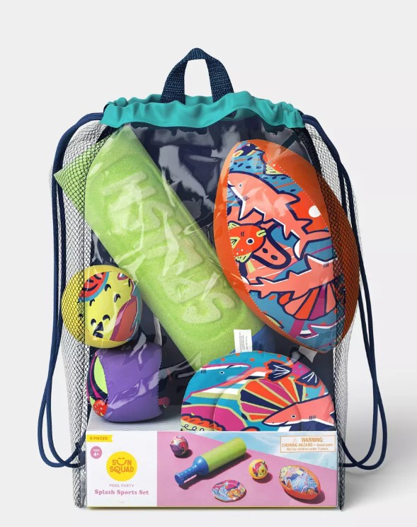 Pool Party Pack Splash Toys 6pc – Sun Squad™