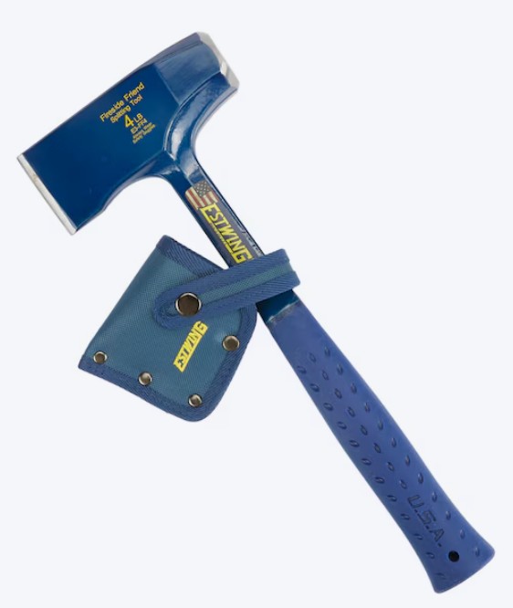 Estwing 3.4-lb Forged steel Camp axe with 14.0-in Steel Handle