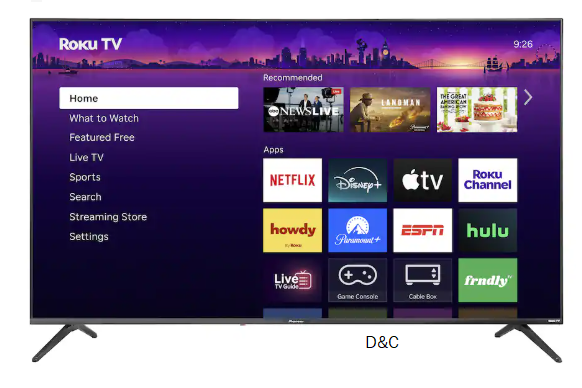 Pioneer – 70″ Class LED 4K UHD Smart Roku TV