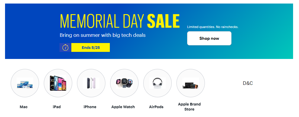 Apple Sales Event