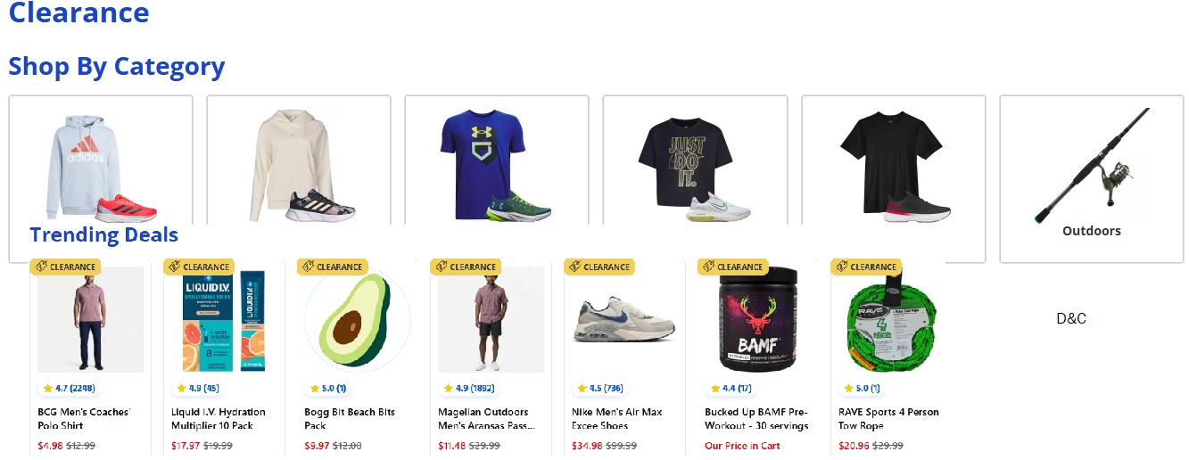 Big Clearance Sale at Academy Sports & Outdoor