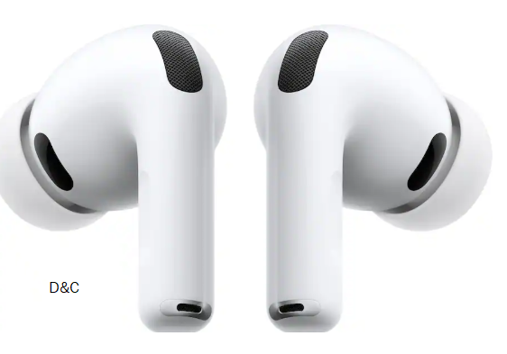 Apple – AirPods Pro 3, Wireless Active Noise Cancelling Earbuds with Heart Rate Sensing Feature – White