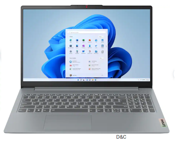 Lenovo – IdeaPad Slim 3i 15.6″ Full HD Laptop – Intel Processor N150 2024- 8GB Memory – 128GB UFS – Arctic Grey