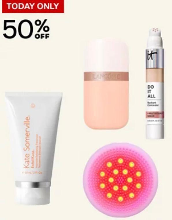 Branded Beauty Deals! 50% OFF Today Only!