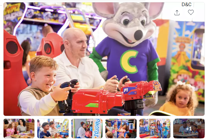 Memorial Weekend fun is HERE at Chuck E. Cheeseeeee