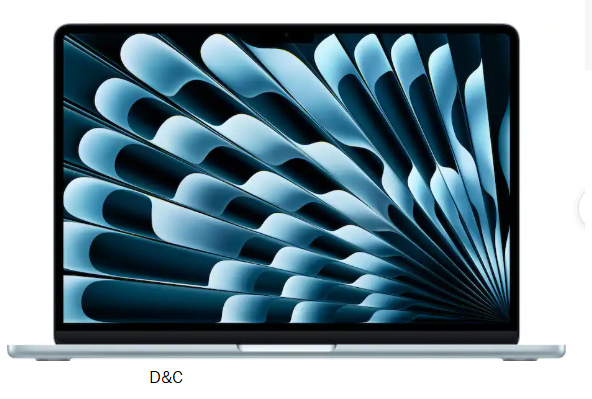 13-inch MacBook Air – Apple M5 chip with 10-core CPU and 10-core GPU – 16GB Memory – 1TB SSD – Sky Blue
