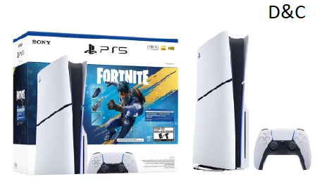 PlayStation 5 Disc Console 1TB – Fortnite Flowering Chaos Bundle