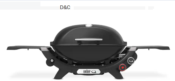 Weber – Q 2800N+ liquid Propane Gas Grill – Mindnight Black