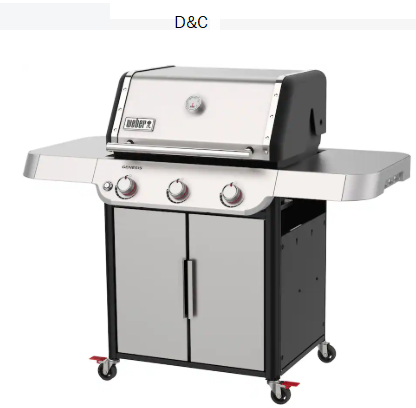 Weber – GENESIS S-315 Propane Gas Grill – Stainless Steel