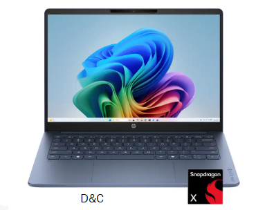 HP – OmniBook 3 – 14″ 2K Touchscreen Laptop – Snapdragon X – 16GB Memory – 512GB SSD – Copilot+ PC – Starlit Blue