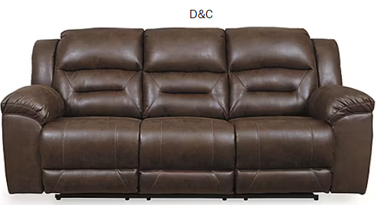 Signature Design by Ashley® Stoneland Manual Reclining Sofa