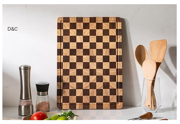 THETCHRY Checkered Cutting Board
