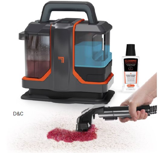 Sharper Image Stain Cleaner Portable Spot Vacuum Gray