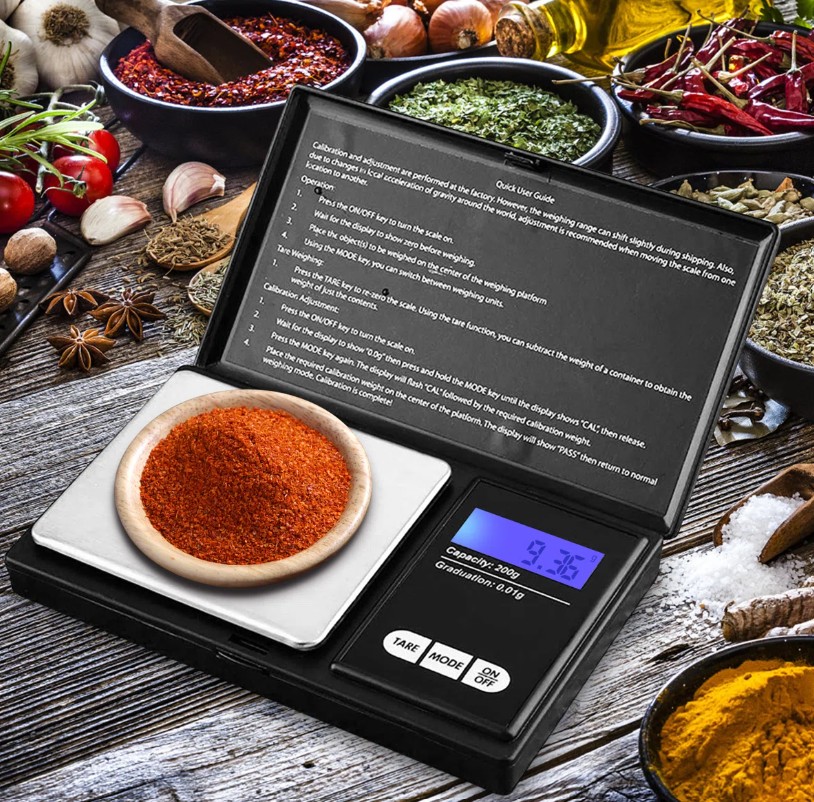 Digital Kitchen Food Scale, 200g X 0.01g Digital Scale For Baking/cooking/dieting/meal Prep