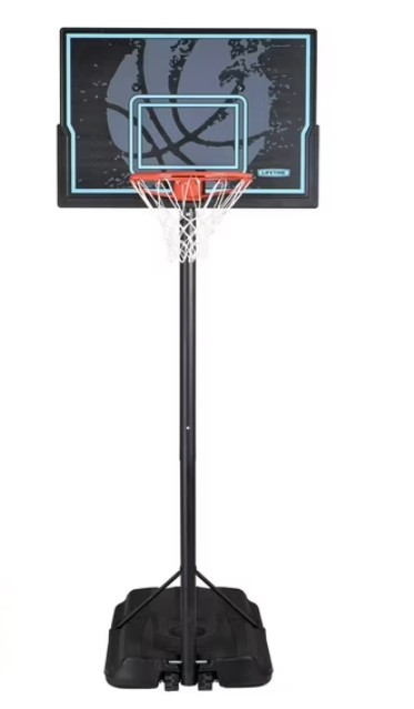 Lifetime 44-Inch Impact Portable Basketball Hoop with Telescoping Adjustment & Classic Rim – Model 90759-Outdoor Play