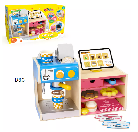 Geoffrey’s Toy Box Cafe Cake Bakery Coffee Shop Playset