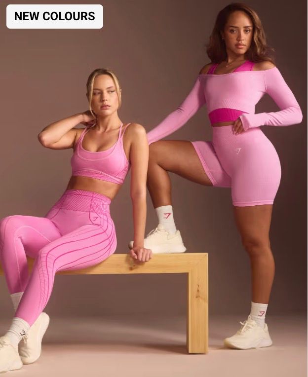 New Pink Gym Shark Collection