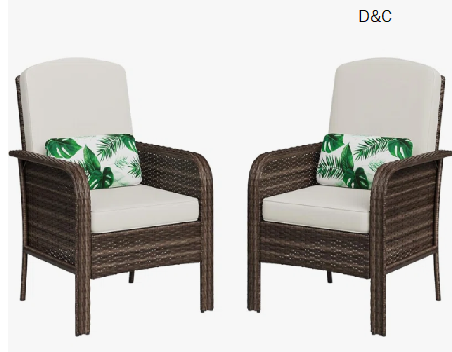 2-Piece Outdoor Patio Set