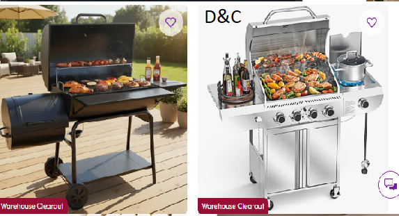 grills & more on clearance