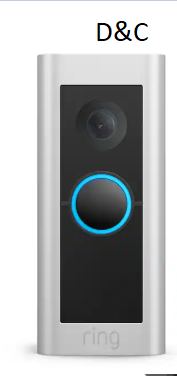 Ring – Wired Doorbell Pro Smart WiFi Video Doorbell – Satin Nickel