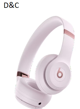 Beats Solo4 Wireless Headphones – On-Ear Wireless Headphones – Cloud Pink