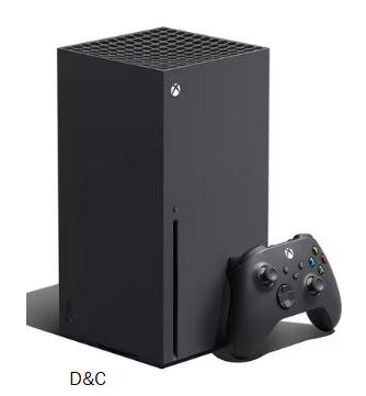 Xbox Series X – Gaming Console – 1TB SSD – Includes Xbox Wireless Controller – 4K Gaming – 120FPS – Carbon Black
