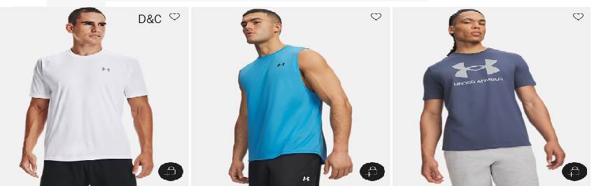 Under Armour! Extra 60% Off Mens