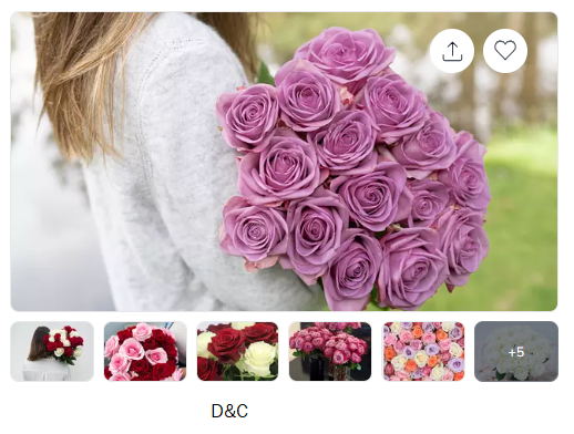 24 Luxury Long Stem Roses (Choice of Color)