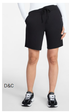 Athletic Works Women’s and Women’s Plus French Terry Bermuda Shorts, Sizes XS-4X