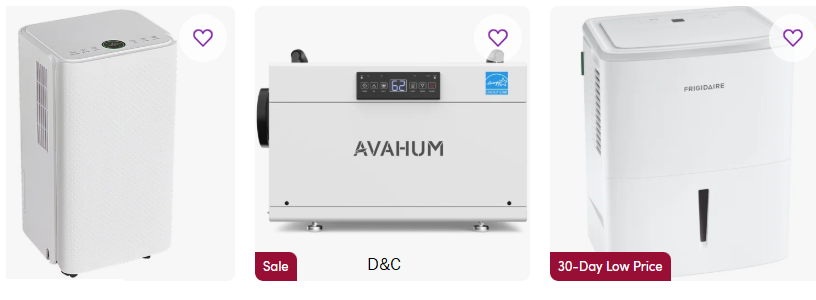 Humidifiers & dehumidifiers Sale