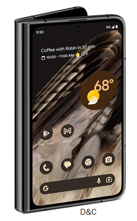 (NEW) Google Pixel Fold 5G Smartphone – 256GB (Unlocked)