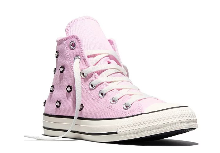 Converse Chuck Taylor All Star High Women’s Lace-Up Beaded Sneakers