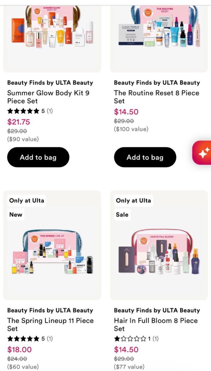 ULTA Beauty sale Get extra 10-20% OFF!