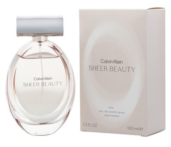 Calvin Klein Sheer Beauty EDT Spray 3.4 Oz (W)