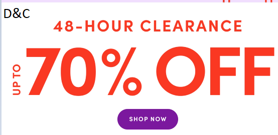 Wayfair 48hr clearance sale