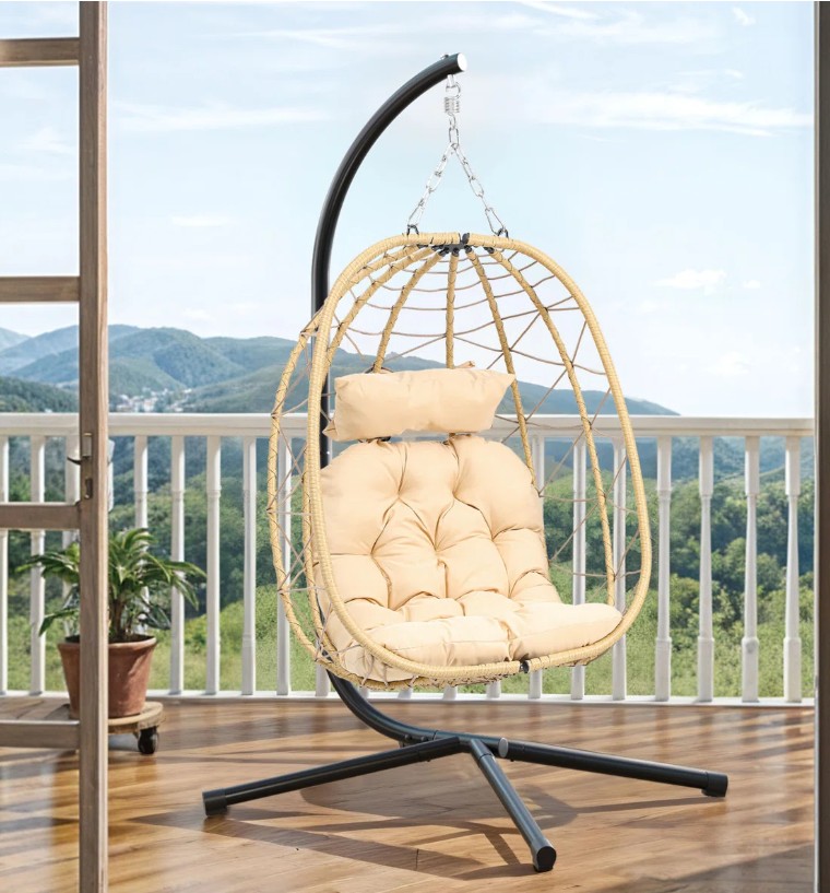 1 Person Swing Chair With Stand