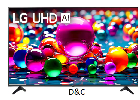 LG – 65” Class UA77 Series LED AI 4K UHD Smart webOS TV (2025)