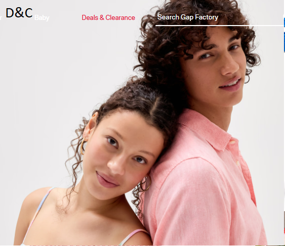 Gap Factory – Extra 20% Off + Extra 15% Off + Free Shipping
