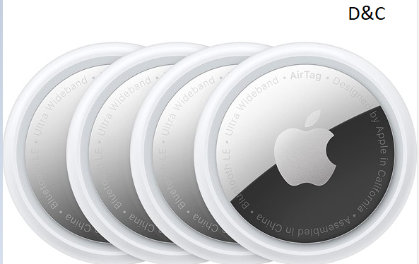 (4 PACK) Apple AirTags (1st Gen)