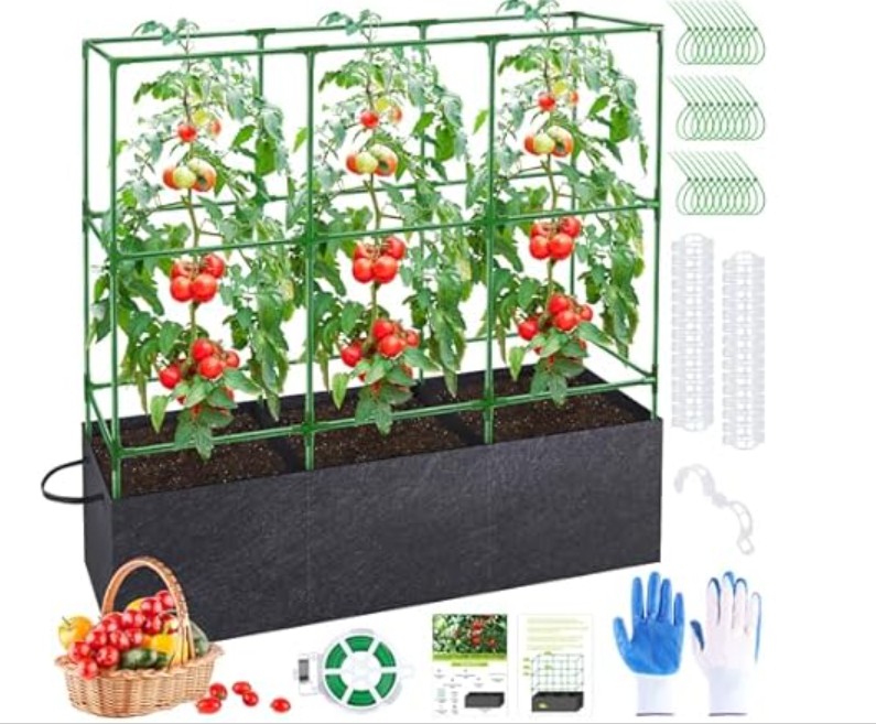 POILKMNI 3-in1 Tomato Cage