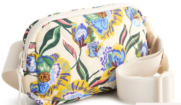 Woodward Small Belt Bag Gardenia garden in Featherweight