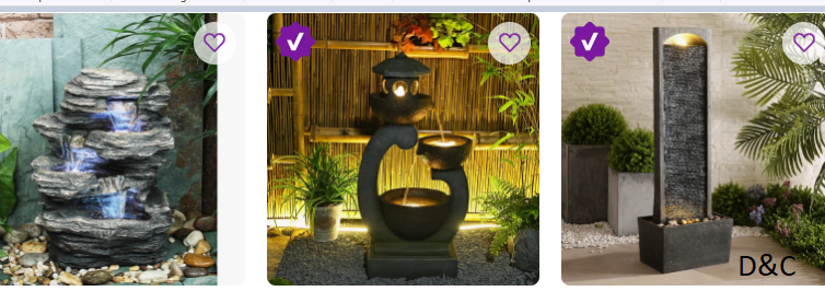 Garden Fountains Up to 55% Off