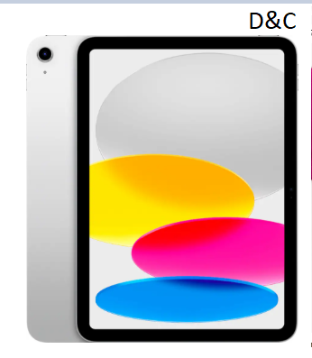 Apple – 11-inch iPad A16 chip with Wi-Fi – 128GB – Silver