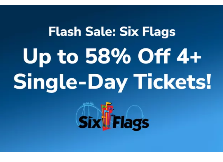 Flash Sale at Six Flags