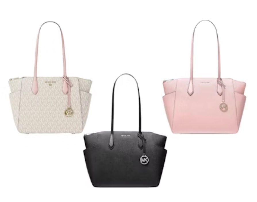 Michael Kors Leather Tote Bag Only $56.88